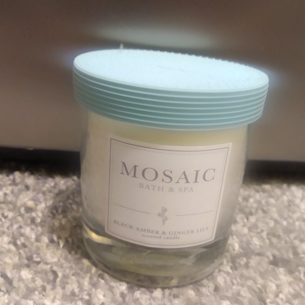 Mosaic candle soy wax 6.8 oz ( 194 g)